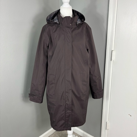 LL Bean 3 in 1 Prima Loft Lined Rain Jacket Size L - Picture 1 of 10